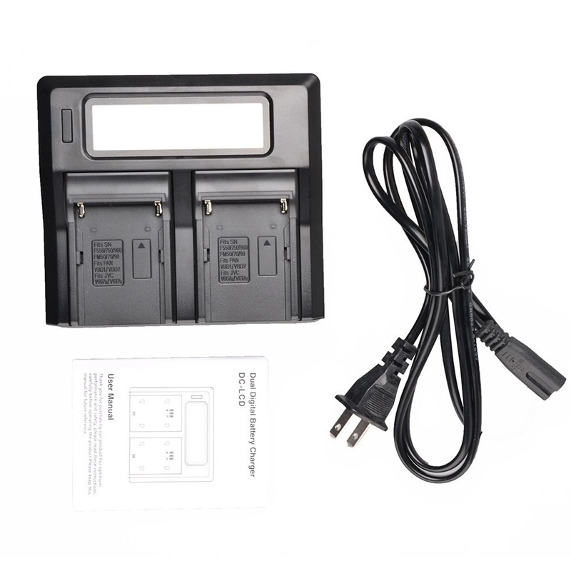 YK Design F970 Dual Charger with OLED by  in  - EC MALL