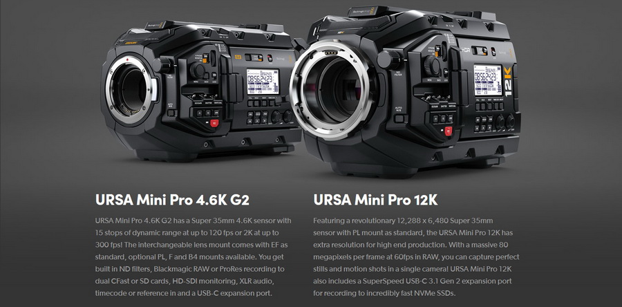 Blackmagic URSA Mini Pro 12K by  in  - EC MALL