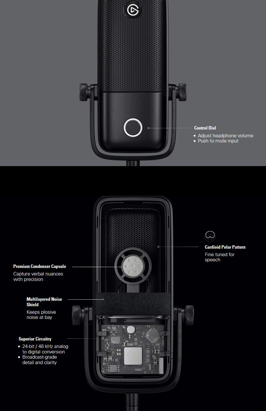 Elgato Wave 1 Premium Microphone and Digital Mixing Solution by  in  - EC MALL