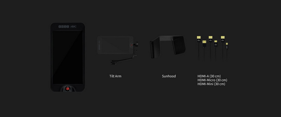 Osee T5-5.5 inch HDMI 4K On-Camera Monitor by  in  - EC MALL