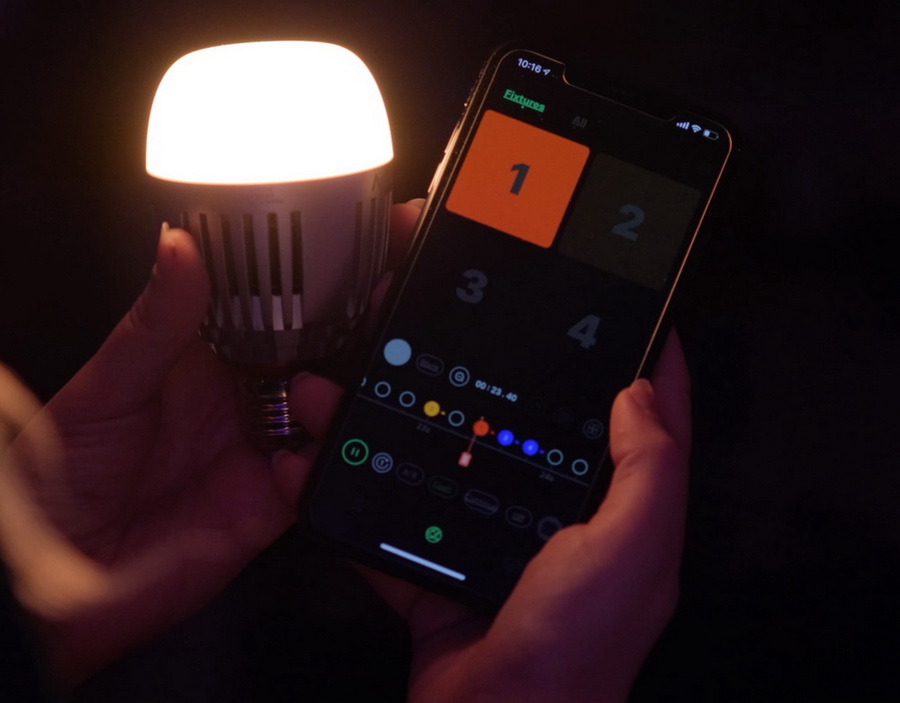 Aputure Accent B7c LED RGBWW Light by  in  - EC MALL