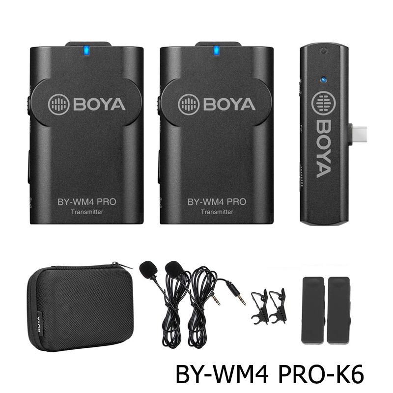 Boya BY-WM4 Pro Wireless Microphone For Smartphone (ชุด K3/K4/K5/K6) by  in  - EC MALL