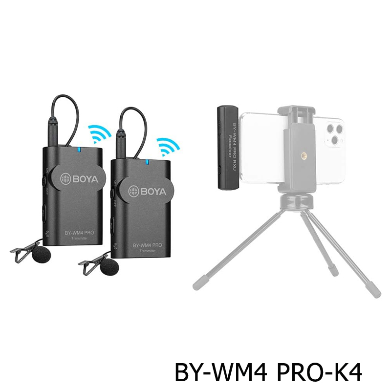 Boya BY-WM4 Pro Wireless Microphone For Smartphone (ชุด K3/K4/K5/K6) by  in  - EC MALL