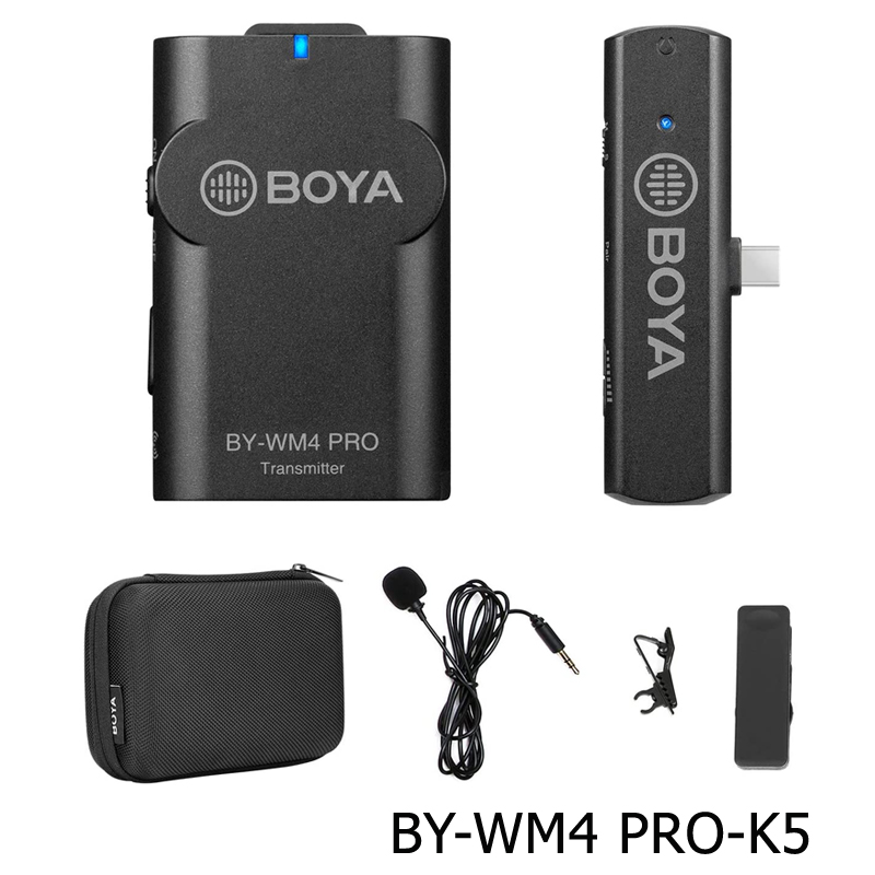 Boya BY-WM4 Pro Wireless Microphone For Smartphone (ชุด K3/K4/K5/K6) by  in  - EC MALL