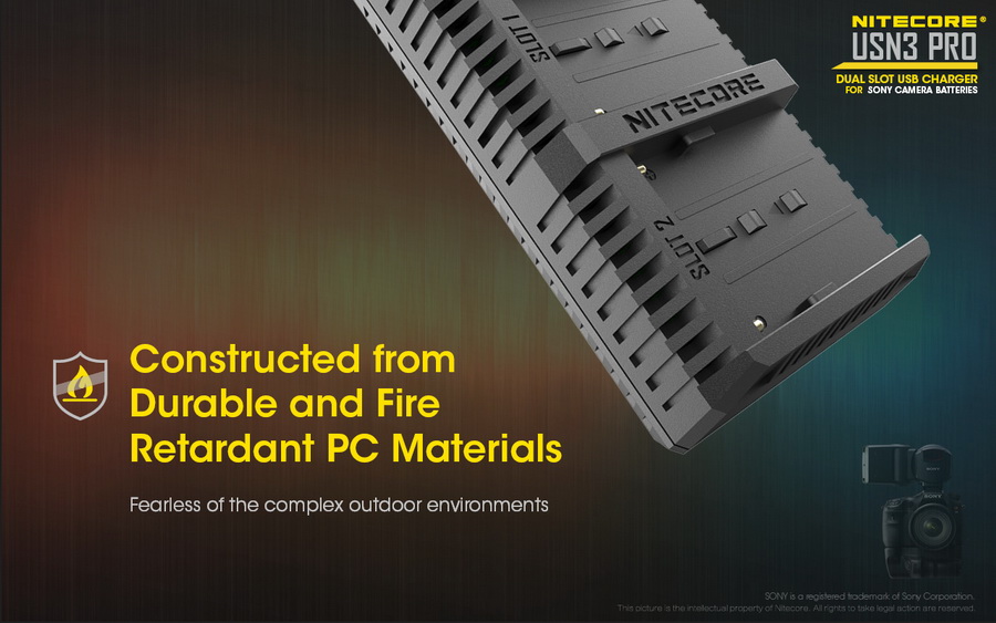 Battery Charger Nitecore USN3 PRO For Sony by  in  - EC MALL