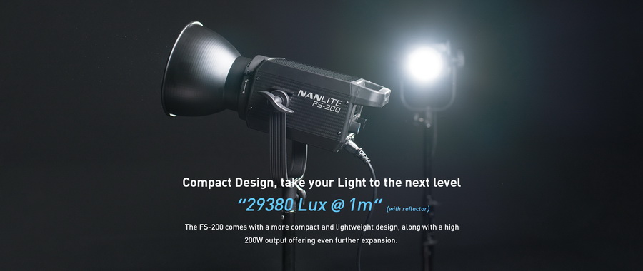 Nanlite FS-200 LED AC Monolight by  in  - EC MALL