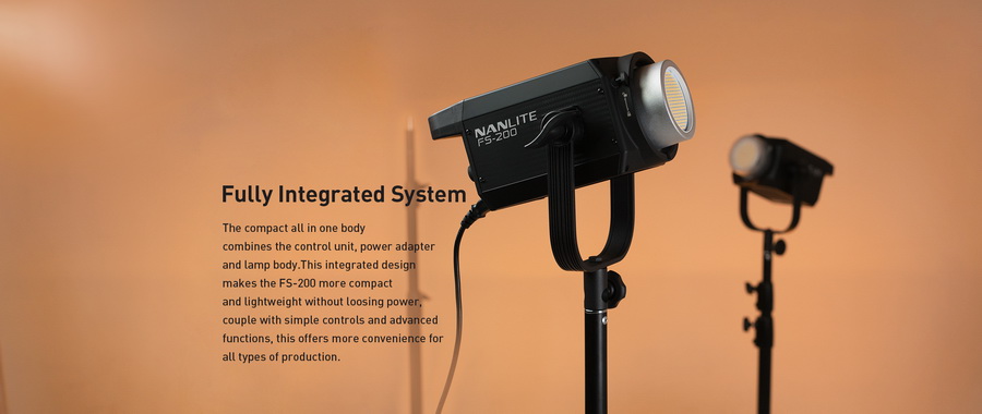 Nanlite FS-200 LED AC Monolight by  in  - EC MALL