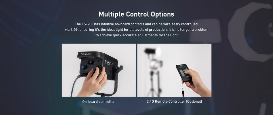 Nanlite FS-200 LED AC Monolight by  in  - EC MALL