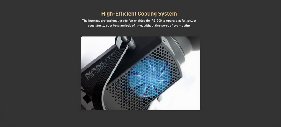 Nanlite FS-300 LED AC Monolight by  in  - EC MALL