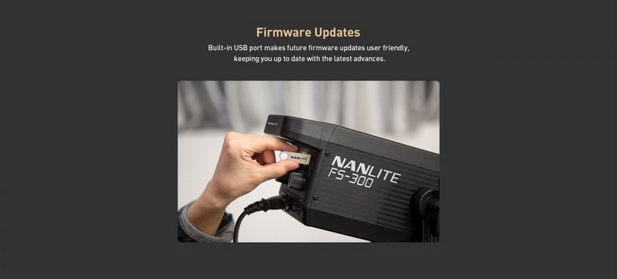 Nanlite FS-300 LED AC Monolight by  in  - EC MALL