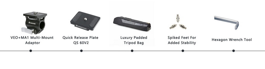 Vanguard VEO 3+ 263AB Aluminum Tripod with Ball Head by  in  - EC MALL