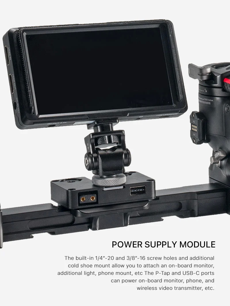 Tilta Dual Handle Power Supply Bracket for RS2 by  in  - EC MALL