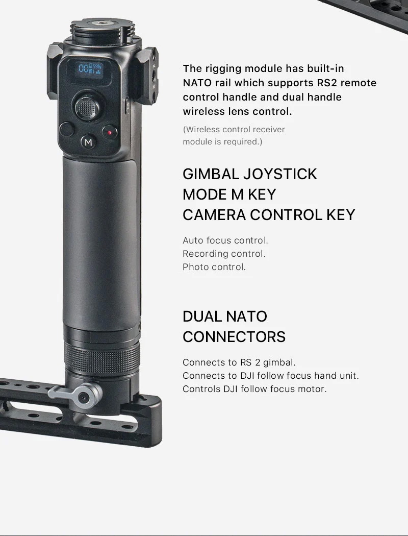 Tilta Dual Handle Power Supply Bracket for RS2 by  in  - EC MALL