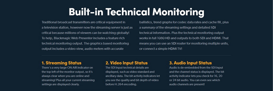 Blackmagic Design Web Presenter 4K by  in  - EC MALL