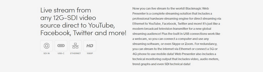 Blackmagic Design Web Presenter HD by  in  - EC MALL