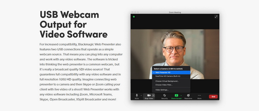 Blackmagic Design Web Presenter 4K by  in  - EC MALL