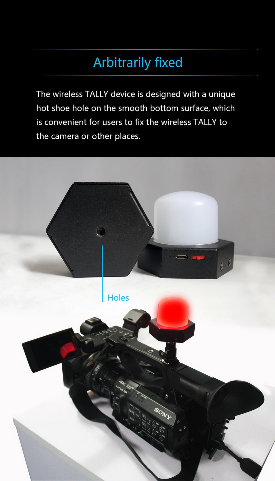 Device Well MD1010+MD1011 Wireless Tally Light Transmitter by  in  - EC MALL