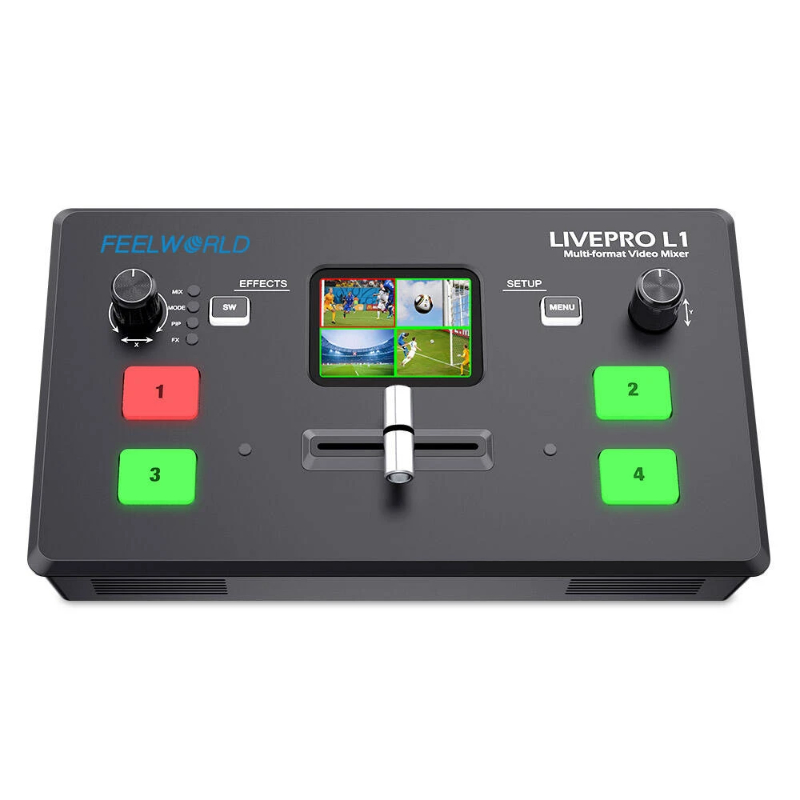 FeelWorld LIVEPRO L1 Multi Camera Video Mixer Switcher by  in  - EC MALL