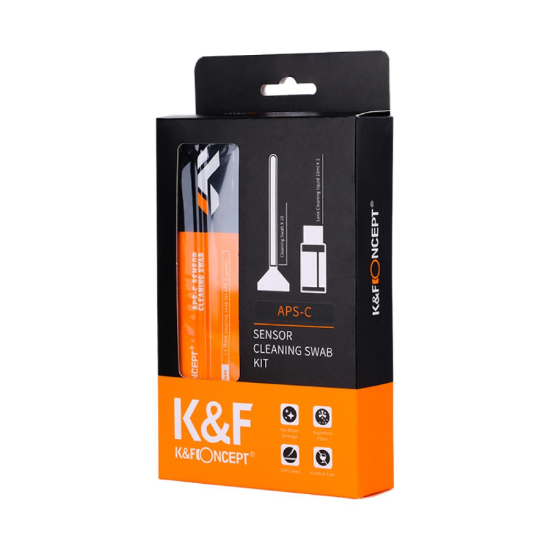 K&F Concept APS-C Sensor Cleaning Swab Cleaner Kit by  in  - EC MALL