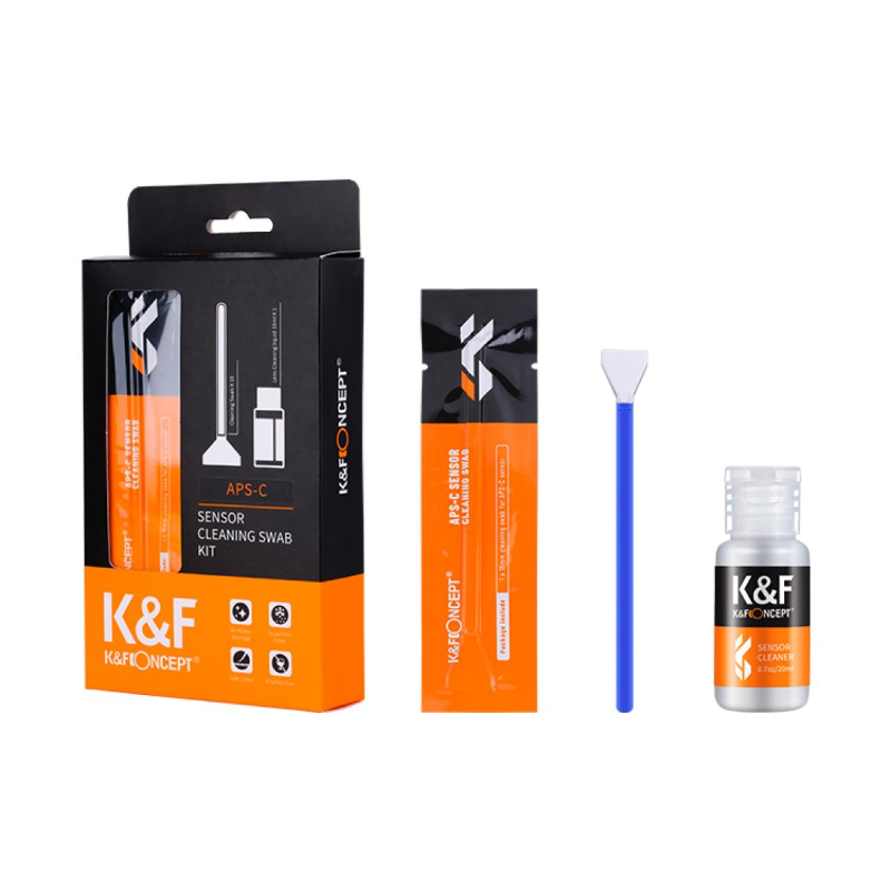 K&F Concept APS-C Sensor Cleaning Swab Cleaner Kit by  in  - EC MALL