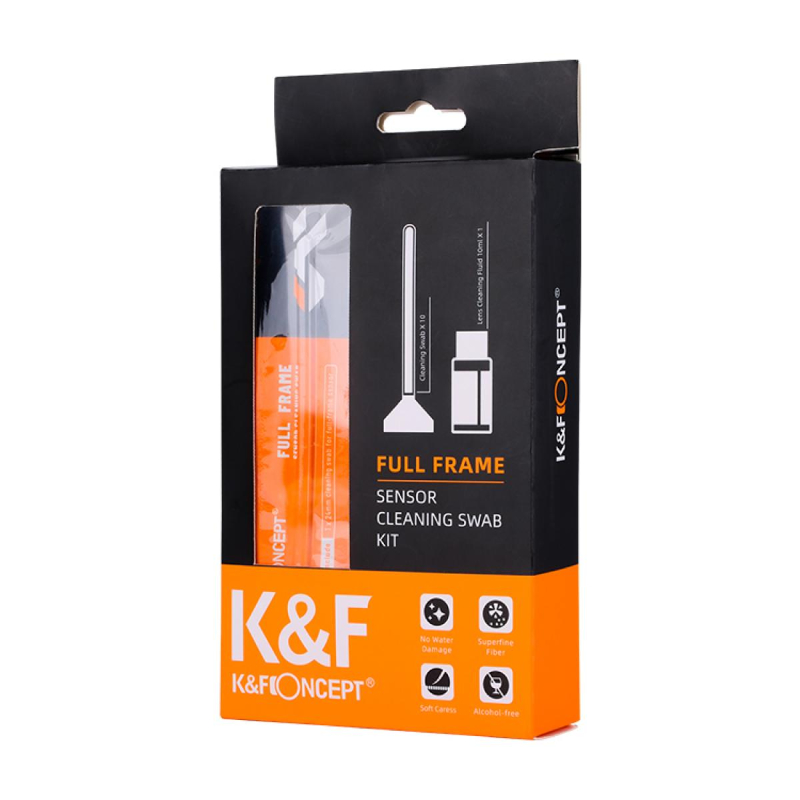 K&F Concept 24mm Full-frame Sensor Cleaning Swab Cleaner Kit by  in  - EC MALL