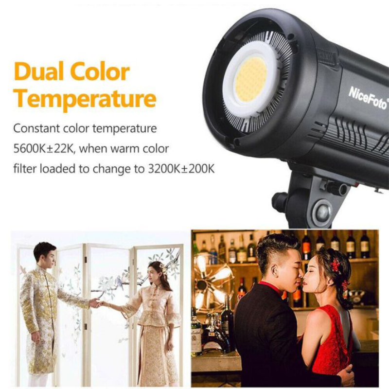 NiceFoto HC-1000SB Photography LED Video Light LCD Screen by in - EC MALL