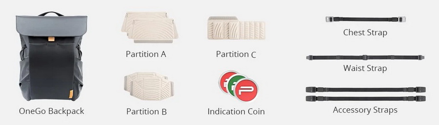 PGYTECH OneGo Backpack 18L by  in  - EC MALL