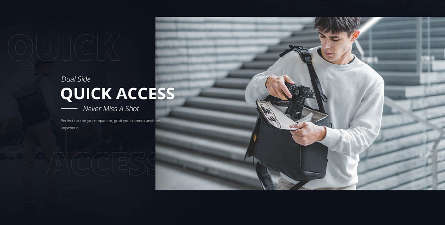 PGYTECH OneGo Backpack 18L by  in  - EC MALL