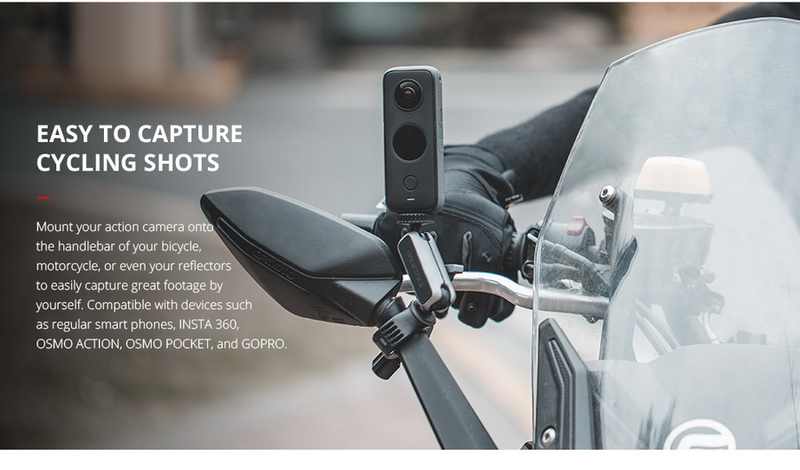 PGYTECH P-GM-137 Action Camera Handlebar Mount by  in  - EC MALL