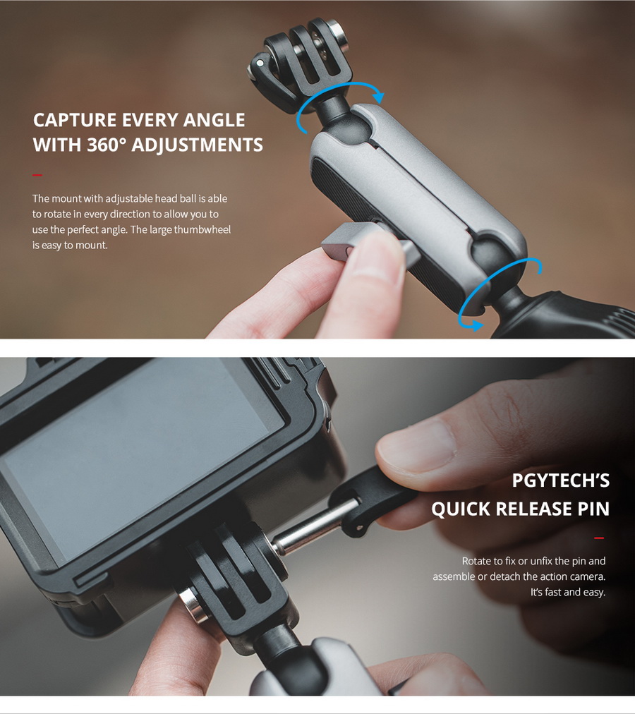 PGYTECH P-GM-137 Action Camera Handlebar Mount by  in  - EC MALL