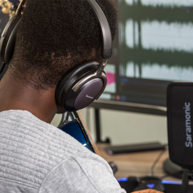 Saramonic SR-BH900 Wireless Active Noise-Cancelling Headphones by  in  - EC MALL