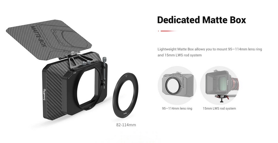 SmallRig 2660 Lightweight Matte Box by  in  - EC MALL