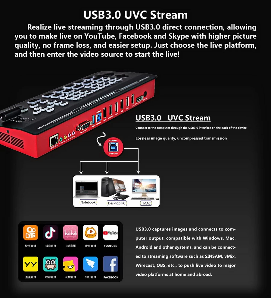 Devicewell HDS7105P Mini Switcher (4HDMI+1DP) by  in  - EC MALL