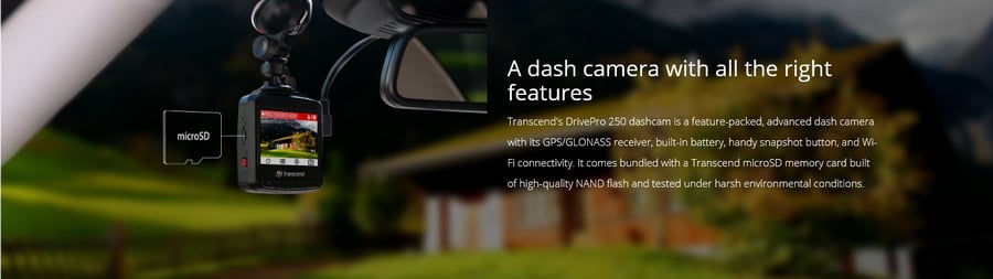 Transcend DrivePro 250 by  in  - EC MALL