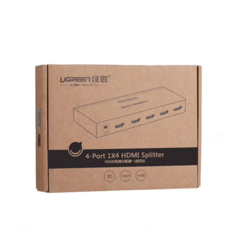 UGREEN 40202 1X4 HDMI Amplifier Splitter by in - EC MALL