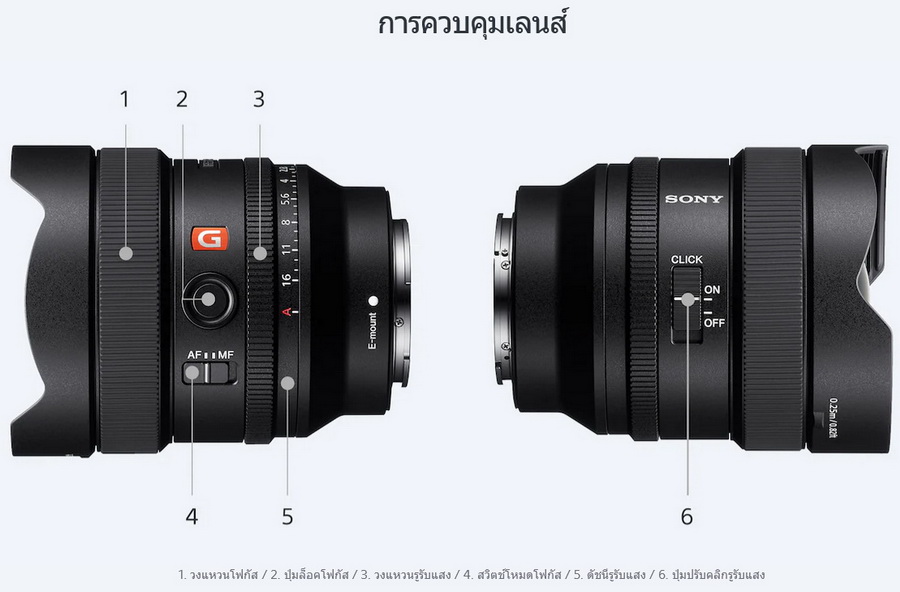 Sony FE 14mm f/1.8 GM Lens by  in  - EC MALL