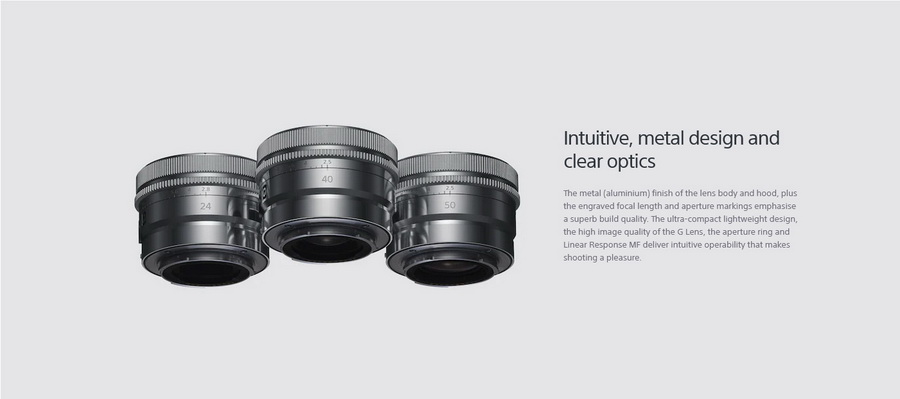 Sony FE 40mm f/2.5 G Lens by  in  - EC MALL