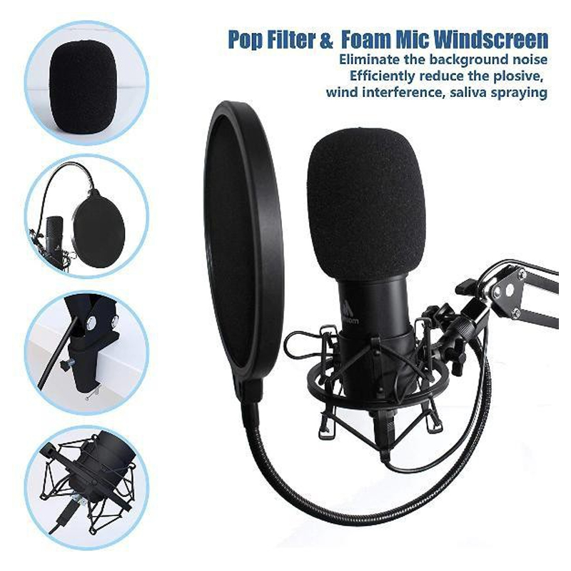 Maono AU-A04 USB Microphone Kit 192KHZ/24BIT Plug&Play by  in  - EC MALL