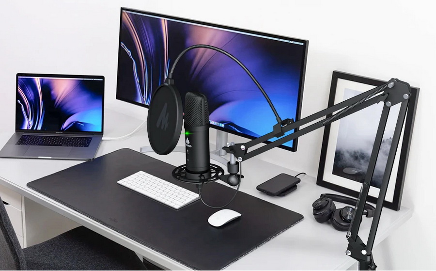 Maono PM401 USB Podcasting Microphone Kit by  in  - EC MALL