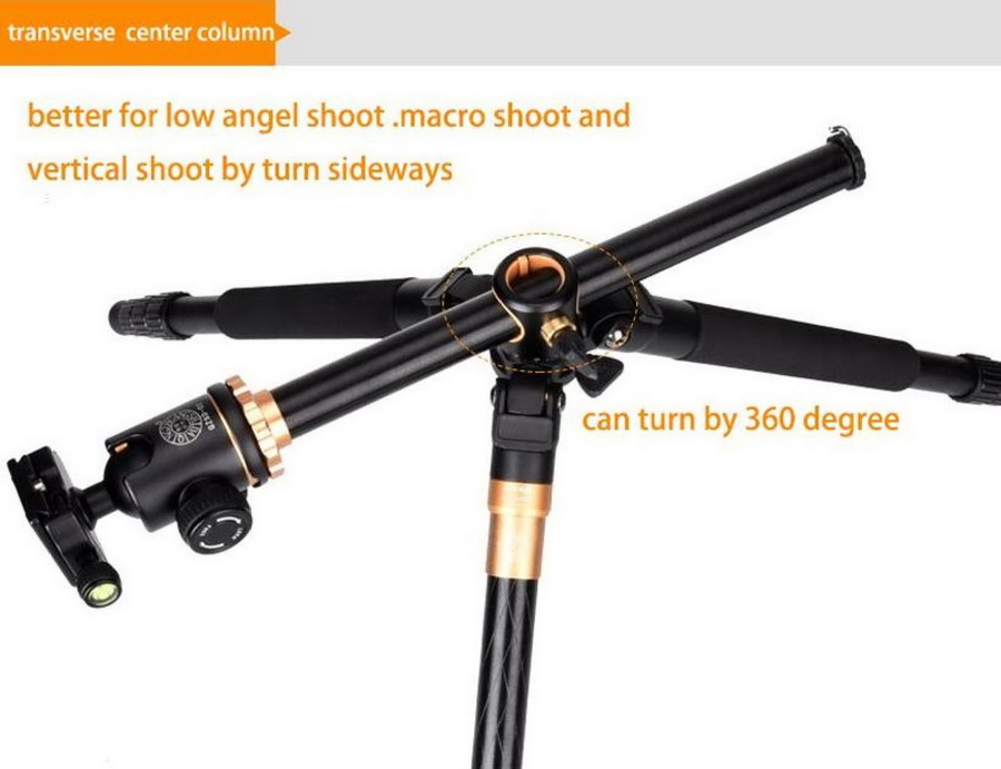 QZSD Q999H Pro Diamond Edition Tripod With Ball Head by in - EC MALL