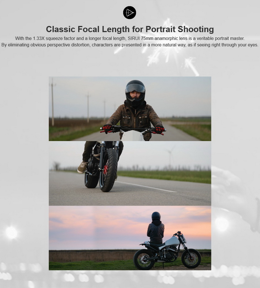 Sirui 75mm f/1.8 1.33x Anamorphic Lens by  in  - EC MALL