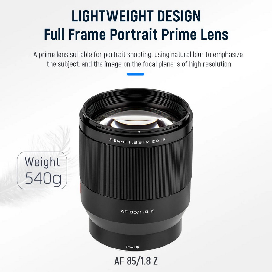 Viltrox AF 85mm f/1.8 Z Lens by  in  - EC MALL