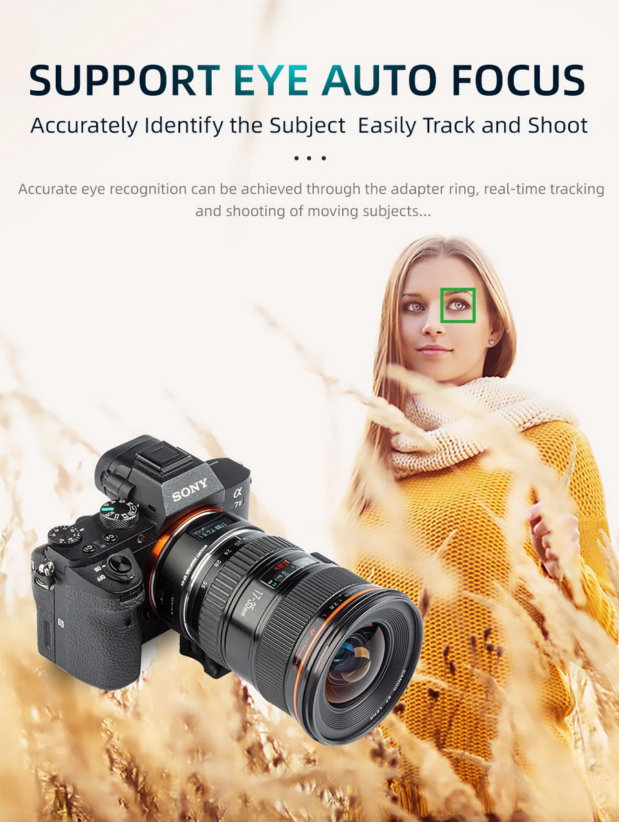 Viltrox EF-E5 Mark V Autofocus Mount Adapter Lens by  in  - EC MALL