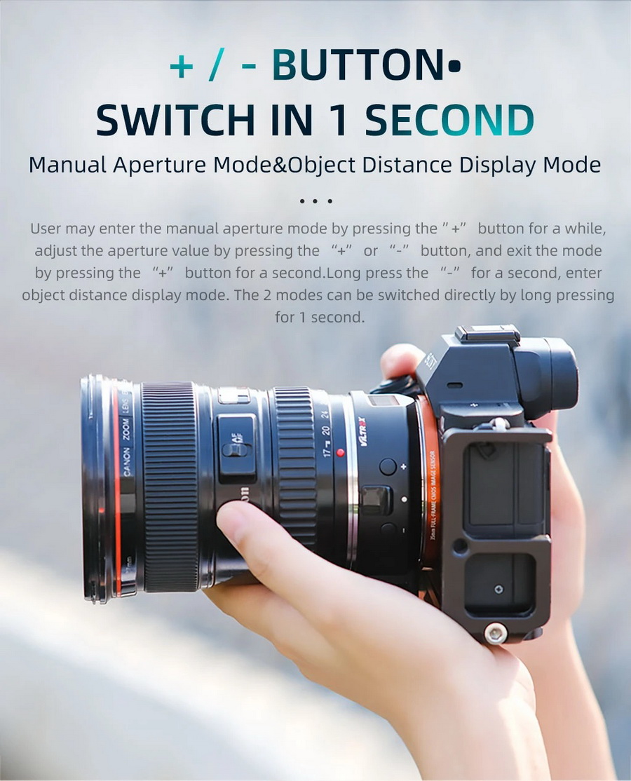 Viltrox EF-E5 Mark V Autofocus Mount Adapter Lens by  in  - EC MALL