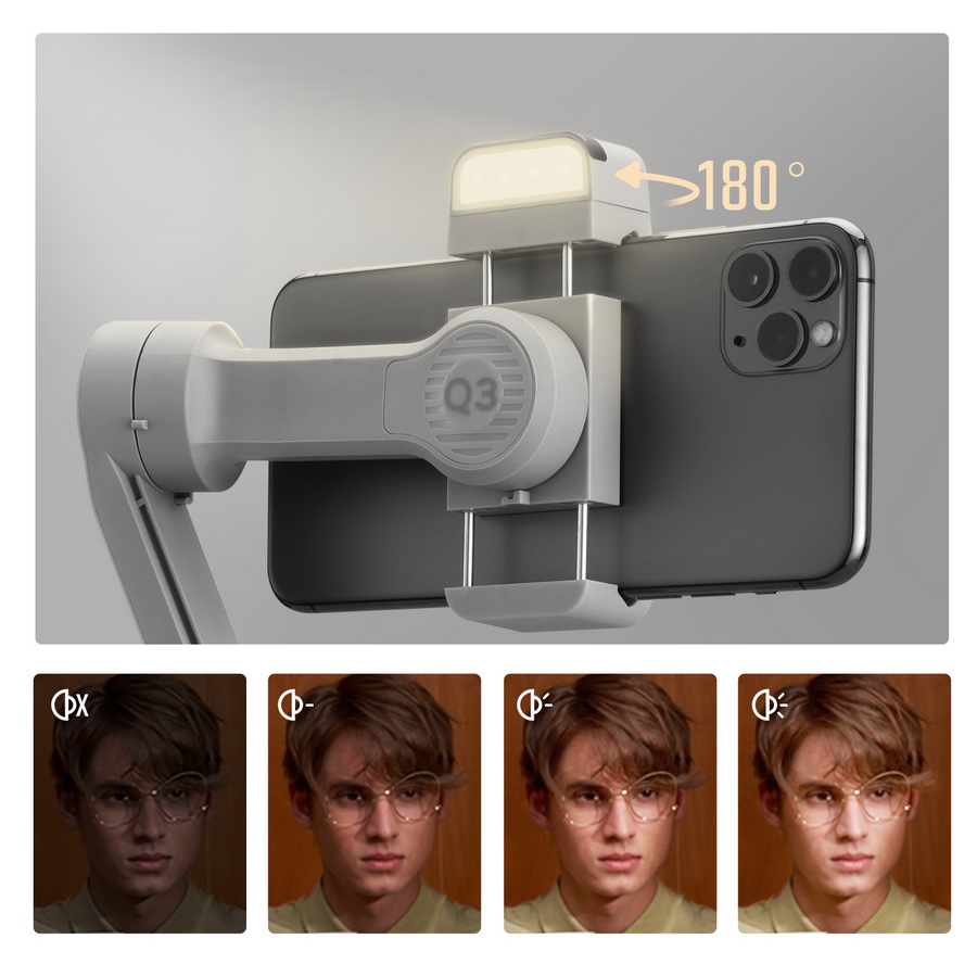 Zhiyun Smooth Q3 Smartphone Gimbal Stabilizer by  in  - EC MALL