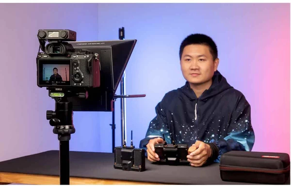 FeelWorld TP2A Portable Teleprompter by  in  - EC MALL