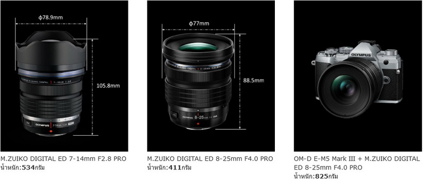 Olympus M.Zuiko Digital ED 8-25mm f/4 PRO Lens by  in  - EC MALL