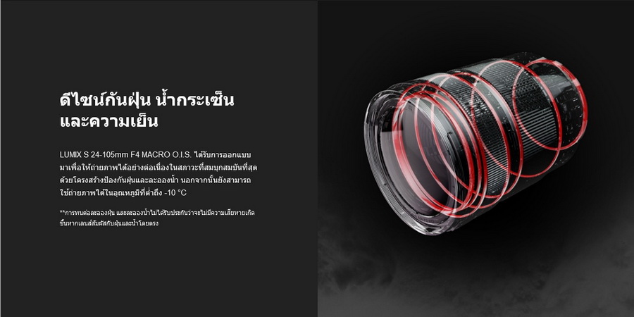 Panasonic Lumix S 24-105mm f/4 Macro O.I.S. Lens (S-R24105GC) by  in  - EC MALL