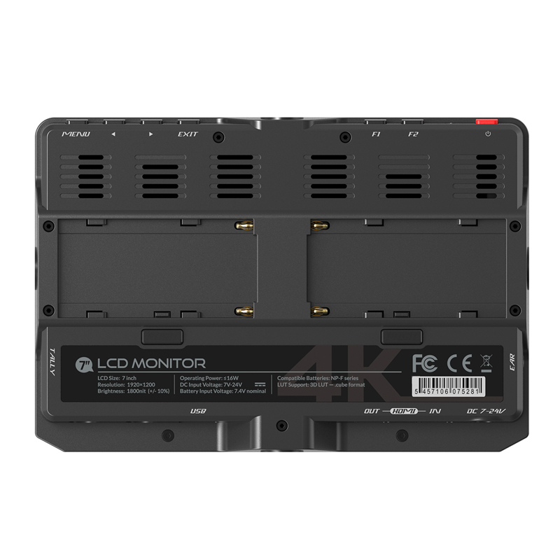 Lilliput H7 7" Ultra Brightness On-Camera Monitor by  in  - EC MALL