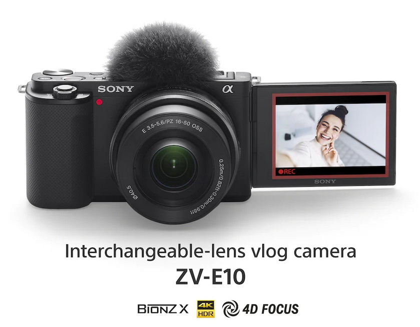 Sony ZV-E10 Vlog Camera by  in  - EC MALL